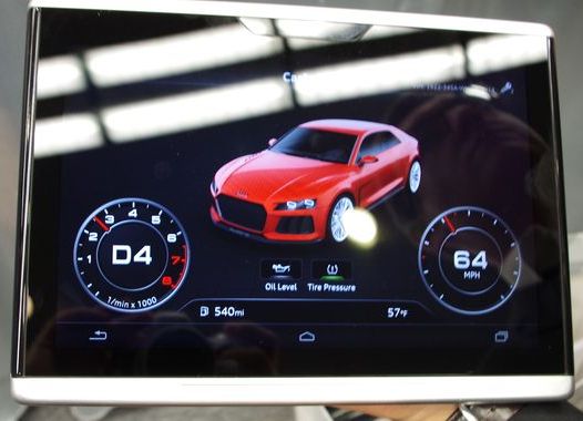 Mobile Audi Smart Display. Android планшет от Audi и Google