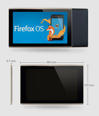 InFocus New Tab F1. Технические характеристики первого Firefox OS планшета.