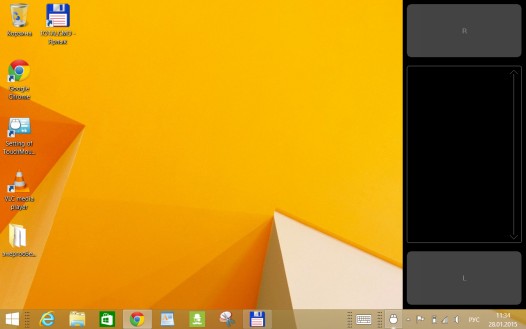 Программы для планшетов. TouchMousePointer - виртуальная мышь для Windows планшета с огромным набором возможностей