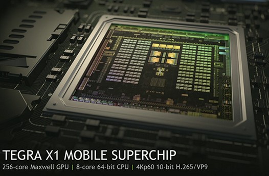 NVIDIA Tegra X1. Новый мобильный процессор для планшетов и смартфонов с 256-ядерным графическим ускорителем Maxwell представлен