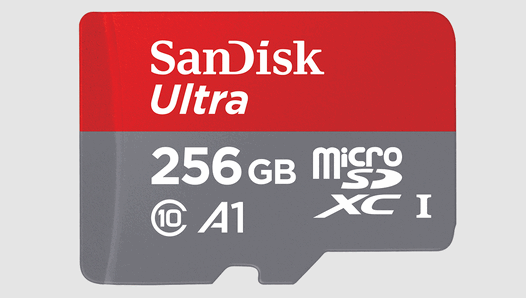 Карта памяти SanDisk microSD 256 GB A1, оптимизированная для запуска и работы с приложениями вскоре поступит в продажу