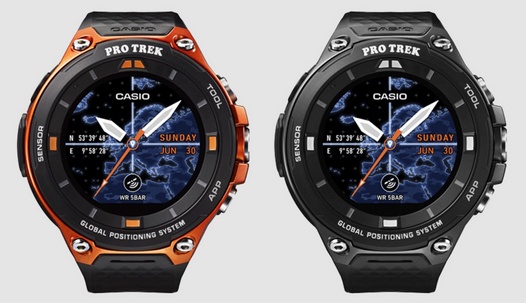 Умные часы Casio Pro Trek Smart получили встроенный GPS приемник