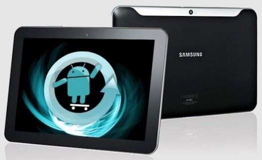 CyanogenMod 9 для планшета Samsung Galaxy Tab 10.1