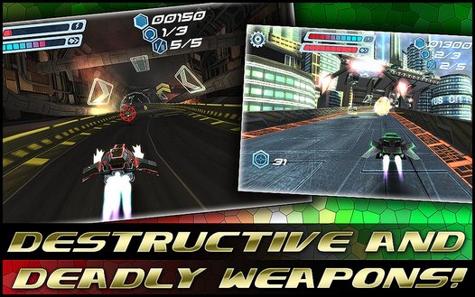 Новые игры для Android. Flashout 3D - гонки в стиле F-Zero и Riptide GP… со стрельбой