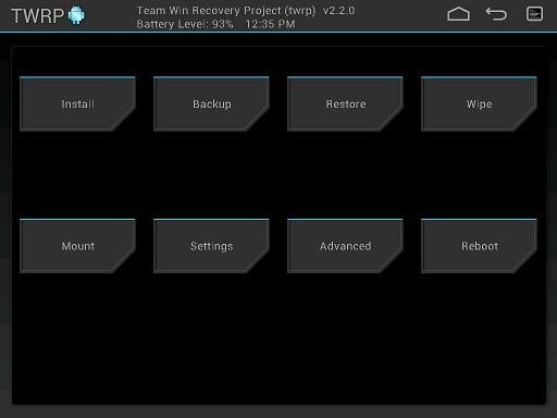 Инструкция по TWRP Recovery