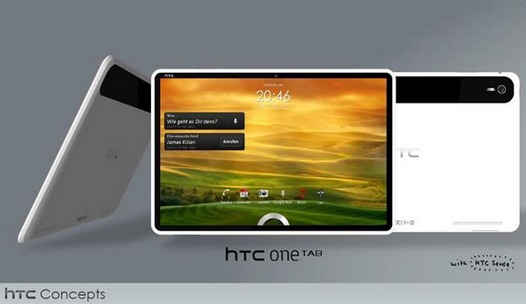 концепт планшета HTC