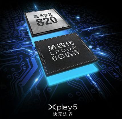 Vivo XPlay 5. Новый смартфон из Китая получит 6 ГБ оперативной памяти и процессор Qualcomm Snapdragon 820