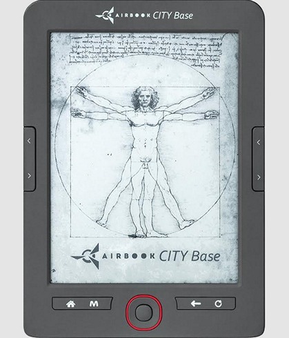 AirBook City Base. 6-дюймовый бюджетный букридер с  E-ink Pearl экраном 