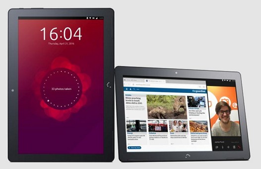 Десятидюймовый Ubuntu планшет, который можно использовать в качестве ПК