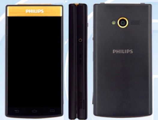 Philips V800. Новый смартфон с форм-фактором «Раскладушка» засветился на сайте TENAA