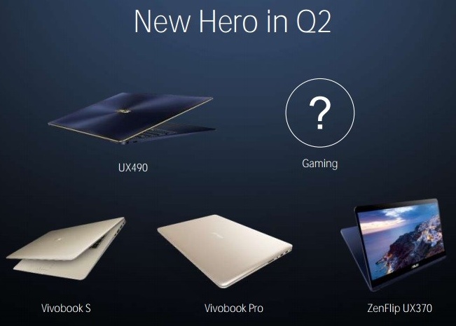 ASUS ZenFlip UX370. Конвертируемый в планшет ноутбук появится на рынке во втором квартале этого года