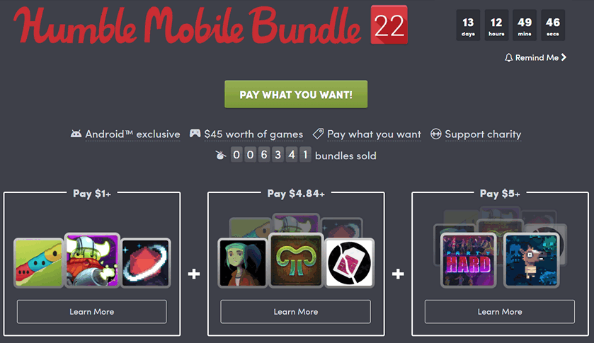 Humble Mobile Bundle 22 выпущен: получи 8 платных игр для Android за символическую цену