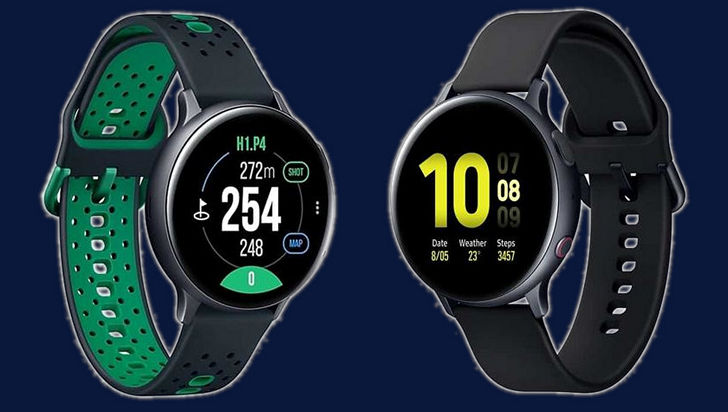 Galaxy Watch Active 2 Golf Edition и Galaxy Watch Active 2  LTE Aluminum – две новых версии умных часов от Samsung 