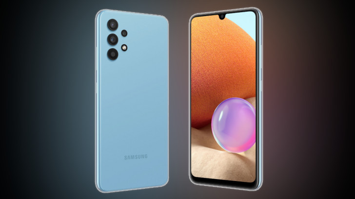 Samsung Galaxy A32. 4G версия смартфона стала более компактнее и получила 64-мегапиксельную камеру