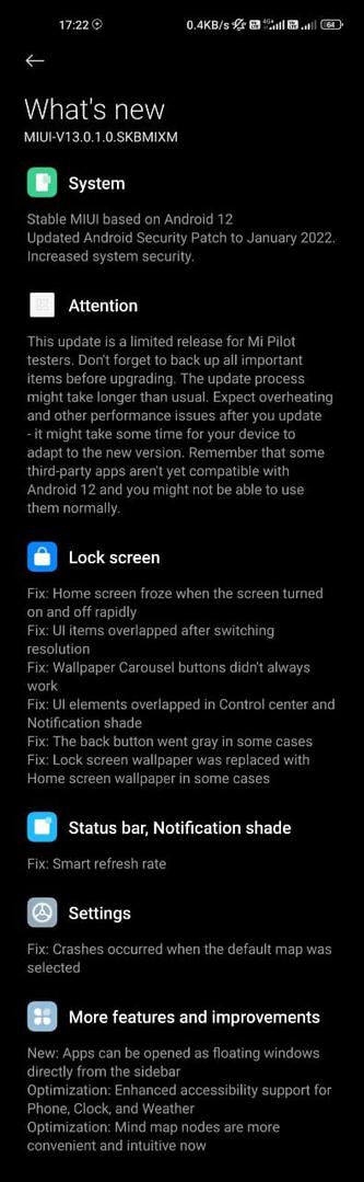 Обновление Android 12 для Xiaomi Mi 11. Глобальная версия прошивки в составе оболочки MIUI 13 выпущена