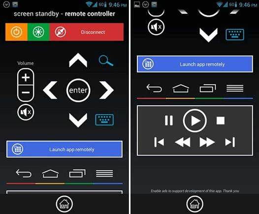 Screen Standby – дистанционное управление Android устройствами и гашение их экрана при подключении монитора