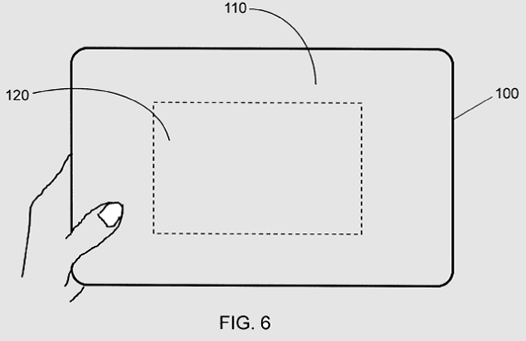 Nokia патентует интерактивную рамку экрана