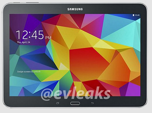 Samsung Galaxy Tab 4 10.1. Утечка изображений планшета