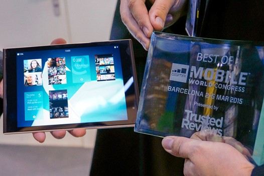 Планшет Jolla Tablet получил награду «Лучший Планшет Mobile World Congress 2015»