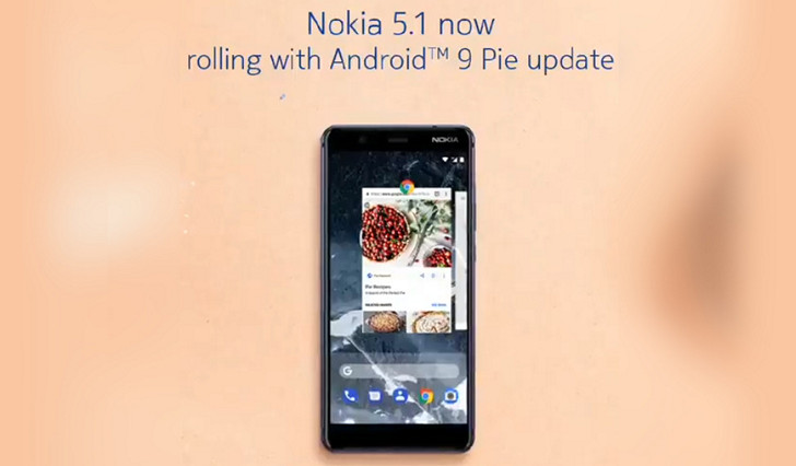 Nokia 5.1 получил обновление Android 9 Pie
