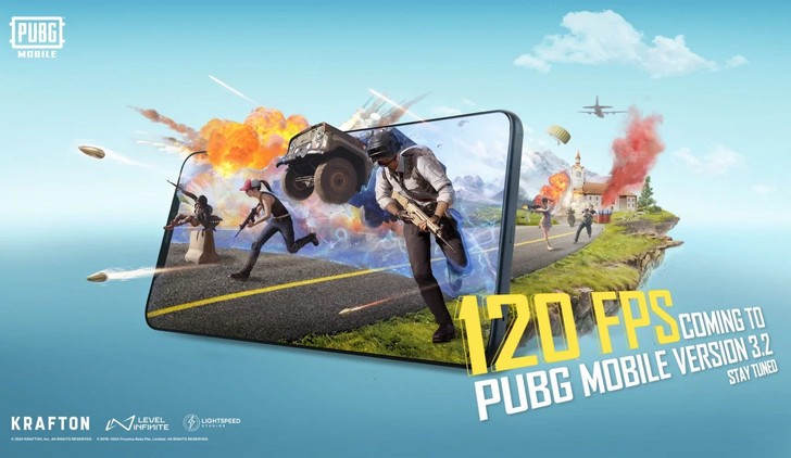 PUBG Mobile получит режим 120 кадров в секунду в обновлении 3.2
