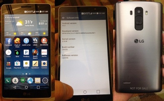 LG G4 Stylus. Очередные фото нового Android фаблета LG 