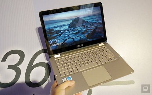 Asus ZenBook Flip UX360. 13.3-дюймовый гибрид ноутбука и планшета официально представлен