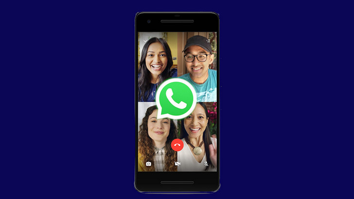 WhatsApp увеличил лимиты групповых голосовых и видеозвонков до 8 пользователей в последней бета-версии приложения для Android 