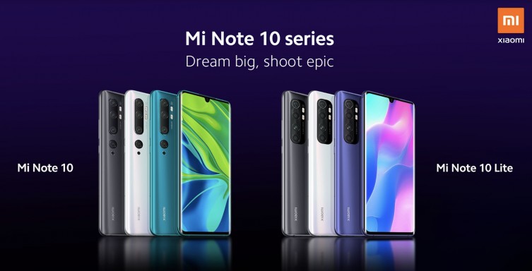 Вместе со смартфонами из линейки Redmi Note 9 завтра Xiaomi 30 представит ещё и модель Mi Note 10 Lite