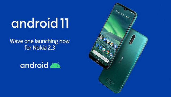 Обновление Android 11 для Nokia 8.1 и Nokia 2.3 выпущено