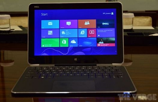 Dell XPS 11 – гибрид Windows 8 планшета и ноутбука с экраном 2560 х 1600 пикселей