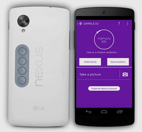 DIMPLE добавит новые аппаратные кнопки для любого Android устройства с NFC модулем на борту