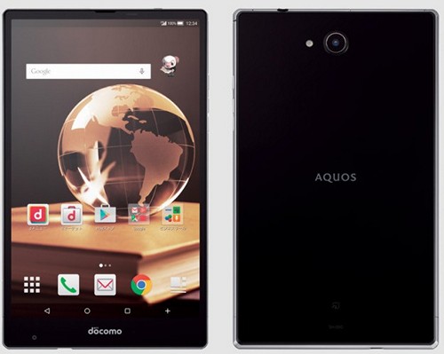 Sharp Aquos Pad SH-05G. Семидюймовый Android планшет с IGZO экраном на подходе