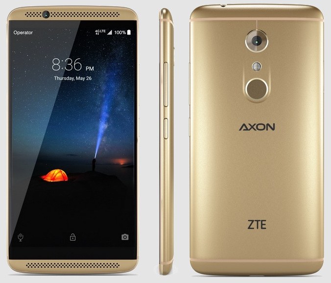 ZTE Axon 7: новый флагман официально представлен: металлический корпус экран QHD разрешения и процессор Snapdragon 820