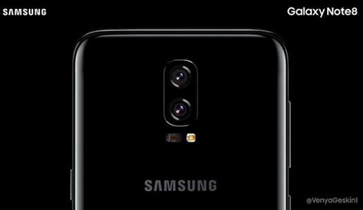 Samsung Galaxy Note 8 получит 6,3-дюймовый AMOLED дисплей и сдвоенную камеру?
