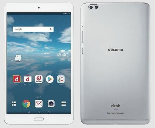 Huawei dtab Compact d-02K. Восьмидюймовый Android планшет со сдвоенной камерой 
