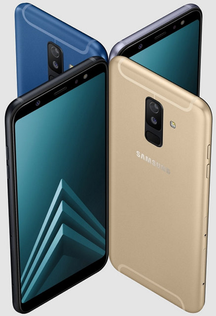 Samsung  Galaxy J6, A6 и A6+ официально представлены в Индии