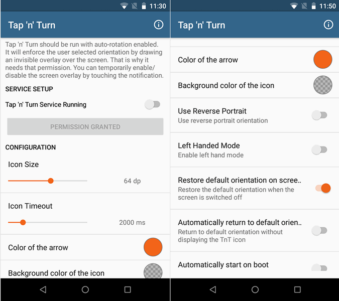 Как добавить кнопку поворота дисплея в стиле Android P на любое Android устройство