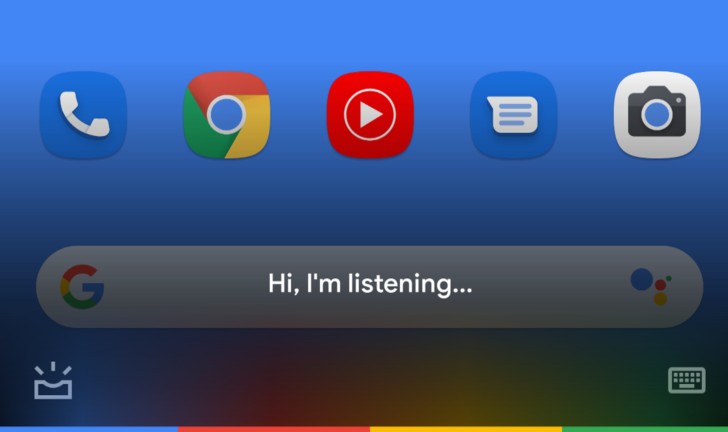 Google тестирует новый интерфейс панели голосового ввода для Ассистента