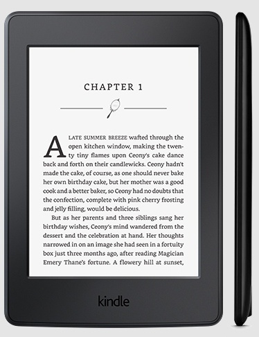 Amazon Kindle Paperwhite  с экраном высокого разрешения (300 пикселей на дюйм) за $119
