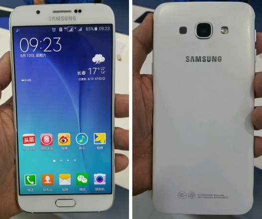 Samsung Galaxy A8. Новый Android фаблет из кореи засветился на фото