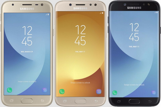 Samsung Galaxy J3, J5 и J7 (2017). Цены смартфонов этой линейки и даты релиза их в Европе официально объявлены