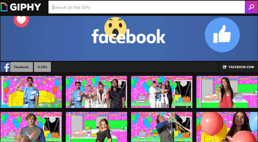 В Facebook появилась возможность вставки анимированных GIF-ок в комментарии