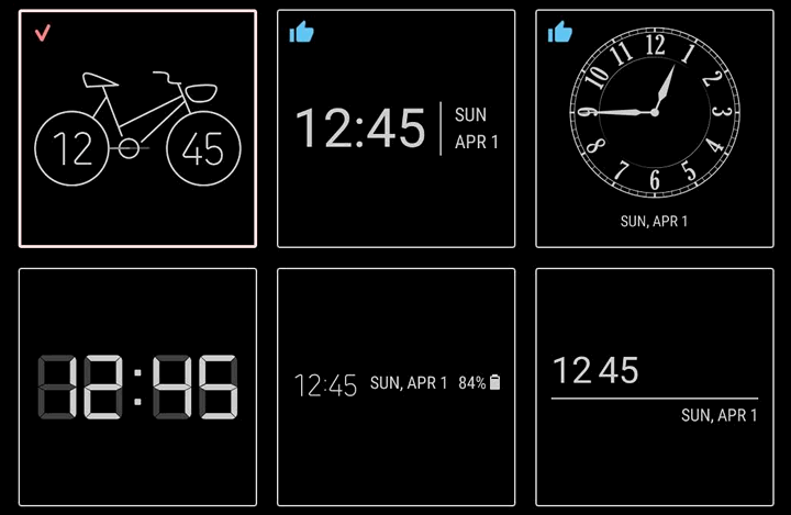 Новые приложения для Android. Samsung ClockFace добавит больше разных стилей часов на экран блокировки и Always On Display