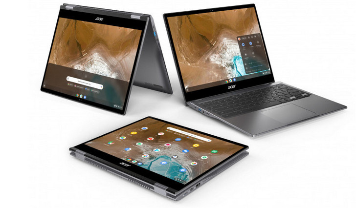 Acer Chromebook Spin 713 с процессорами Intel 10-го поколения и Chromebook Spin 311 начального уровня. Два новых хромбука официально представлены