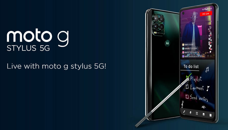 Motorola Moto G Stylus 5G официально представлен. Еще один 5G смартфон средней ценовой категории со стилусом в комплекте