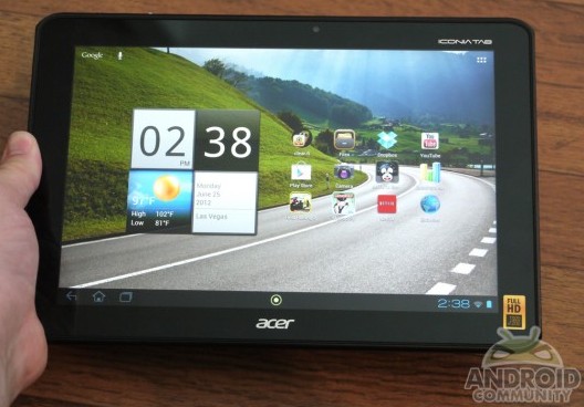 обзор Acer Iconia Tab A700