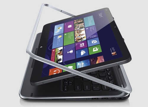Планшет Dell XPS 12, конвертируемый в ноутбук с процессором Intel Haswell начинает поступать в продажу