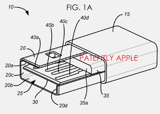Apple патентует универсальный USB разъем для своих планшетов и смартфонов, совместимый со стандартным MicroUSB портом