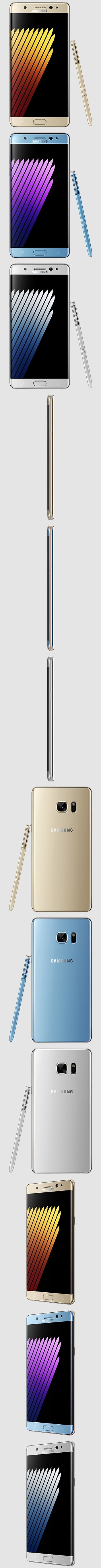 Samsung Galaxy Note 7. Официальные пресс-изображения смартфона просочились в Сеть